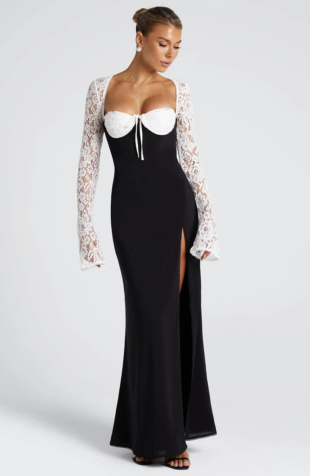 MIDNIGHT ELEGANCE MAXI DRESS