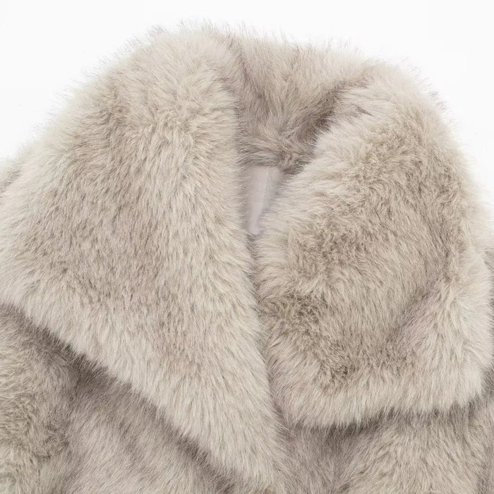 Faux Fur Coat